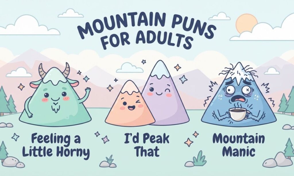 Mountain Puns for Adults
