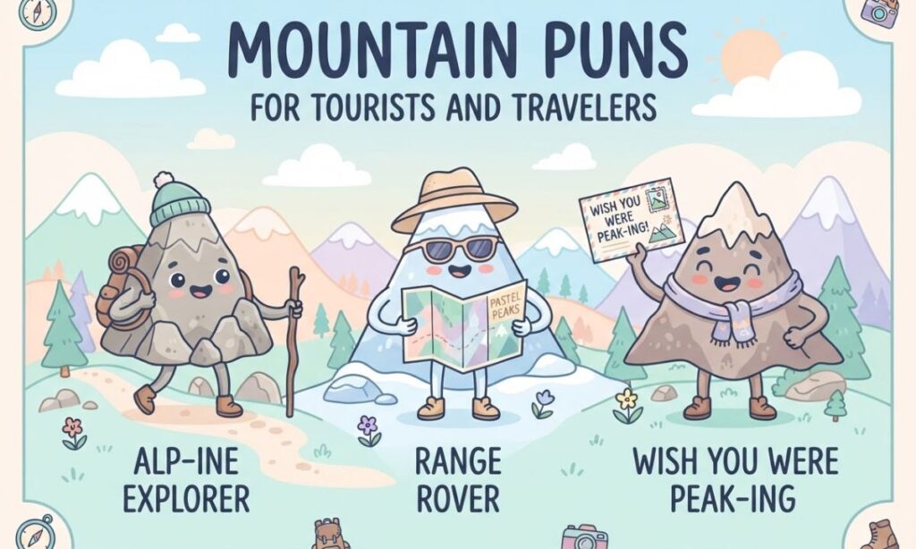 Mountain Puns for Tourists and Travelers
