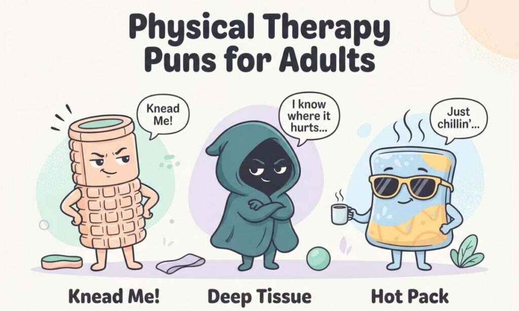 Physical Therapy Puns for Adults