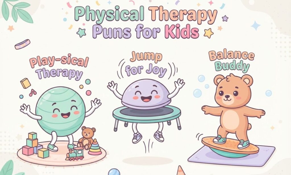 Physical Therapy Puns for Kids