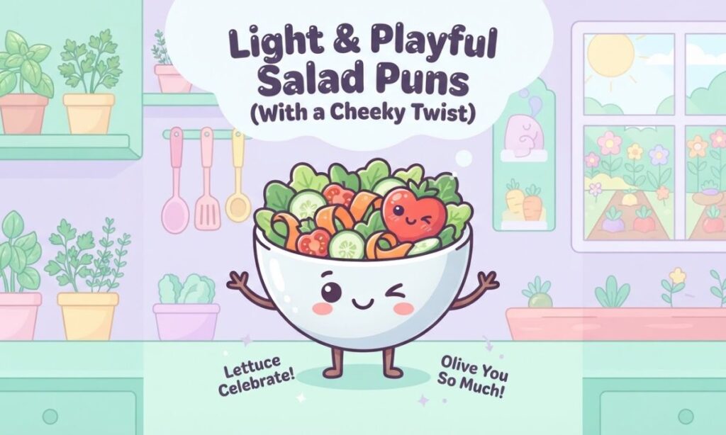 Salad Puns and Jokes Dirty (Light Playful)