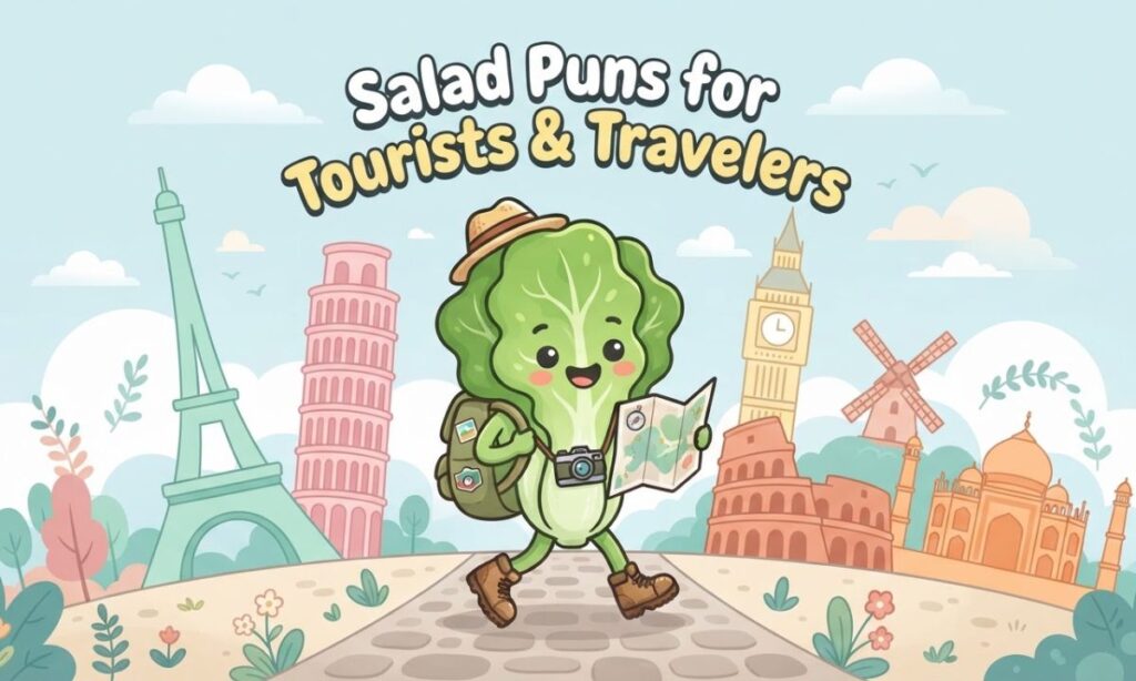 Salad Puns for Tourists and Travelers