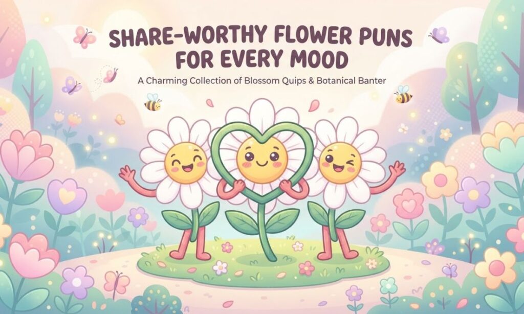 Share-Worthy Flower Puns for Every Mood