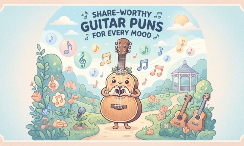 Share-Worthy Guitar Puns for Every Mood
