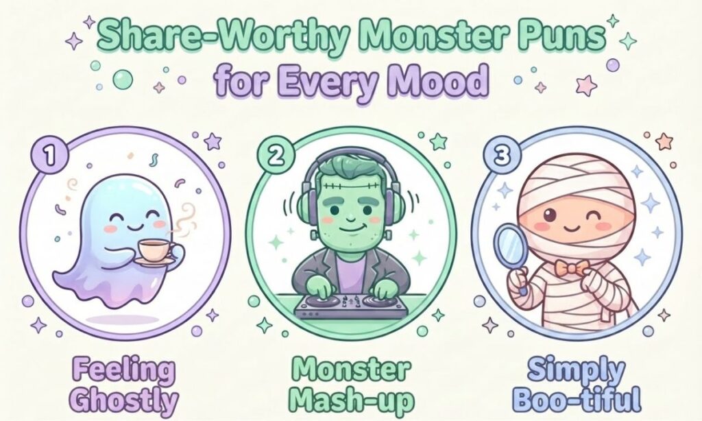 Share-Worthy Monster Puns for Every Mood