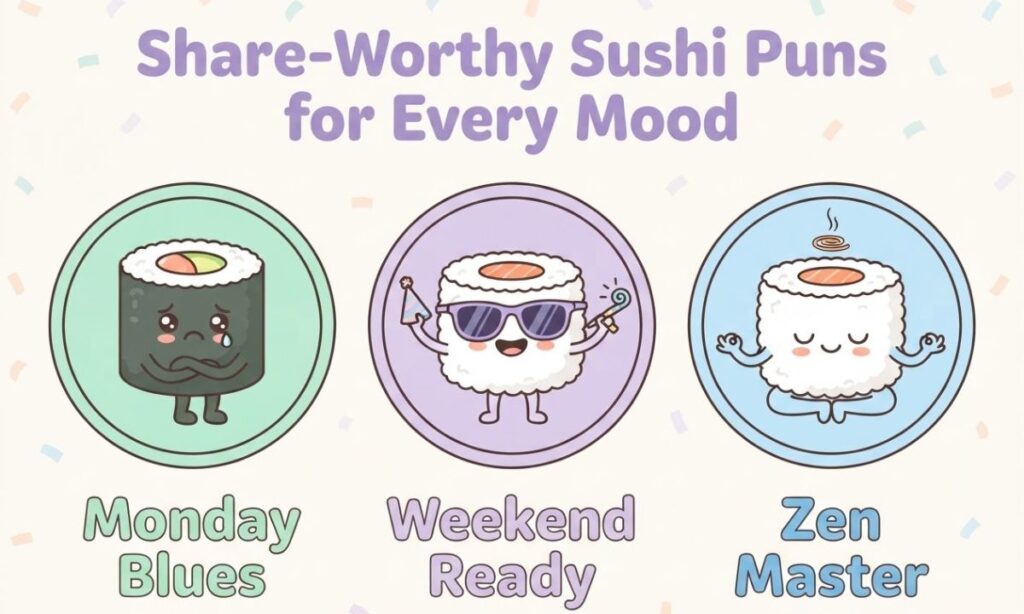 Share-Worthy Sushi Puns for Every Mood