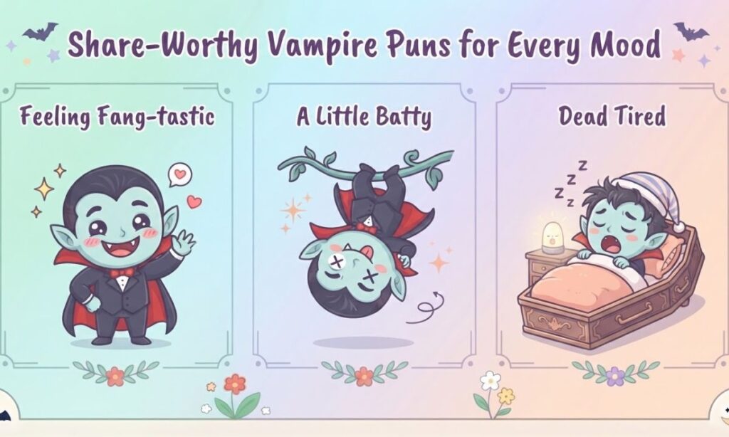 Share-Worthy Vampire Puns for Every Mood