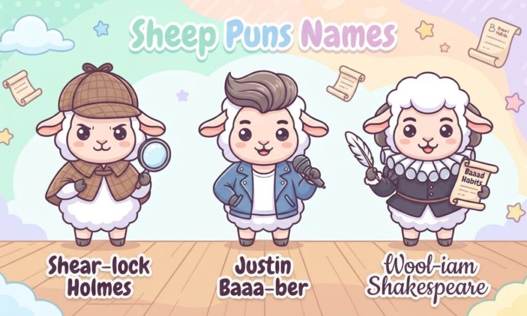 Sheep Puns Names