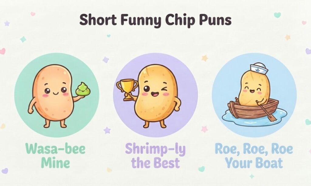 Short Funny Chip Puns