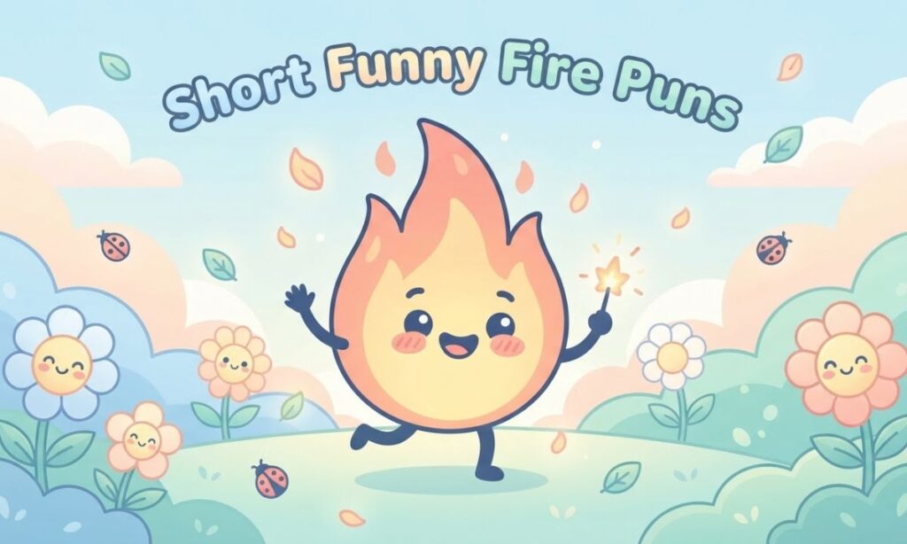 Short Funny Fire Puns
