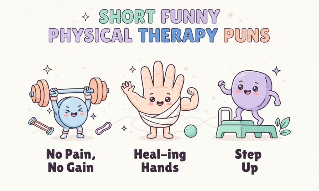 Short Funny Physical Therapy Puns