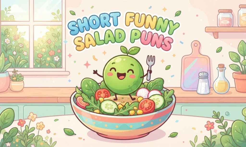 Short Funny Salad Puns