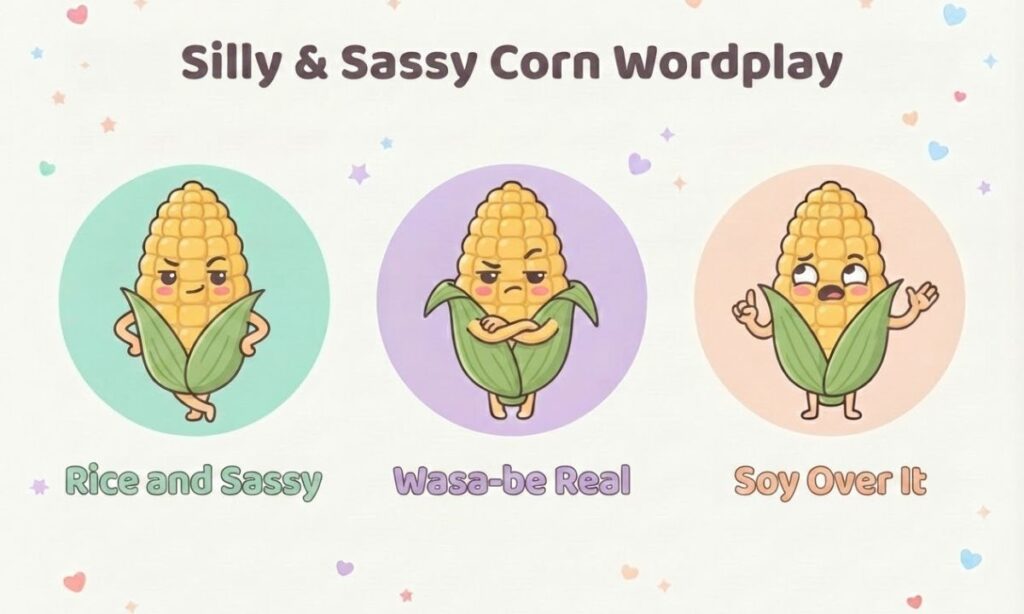 Silly & Sassy Corn Wordplay