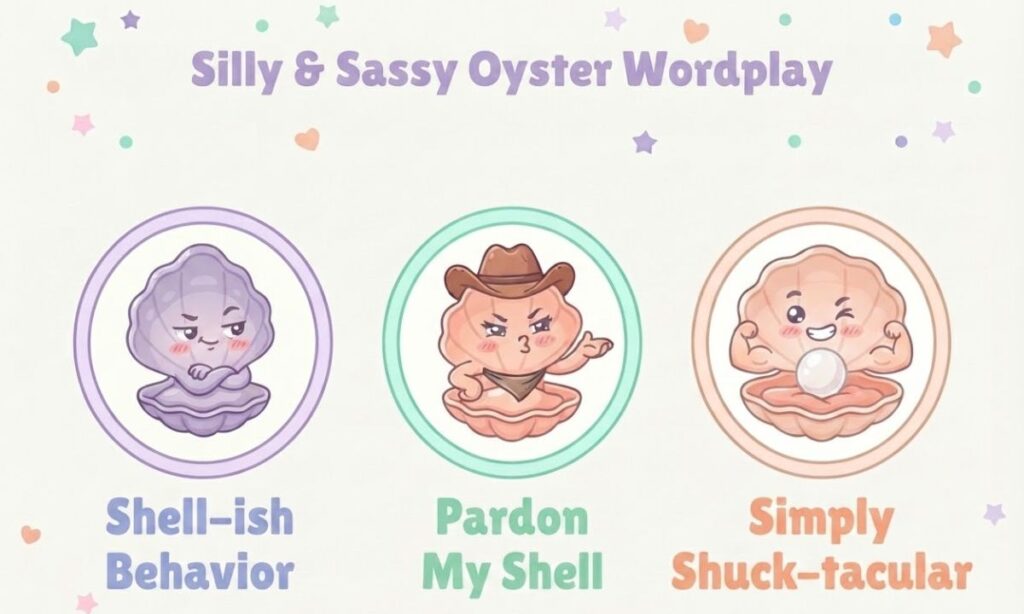 Silly & Sassy Oyster Wordplay