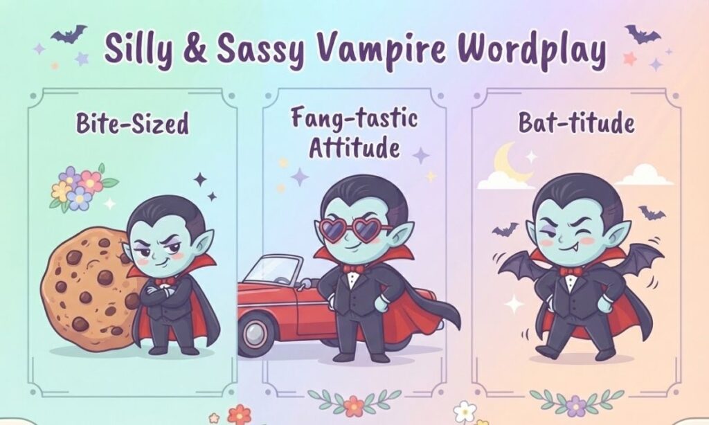 Silly & Sassy Vampire Wordplay