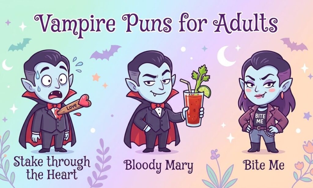 Vampire Puns for Adults