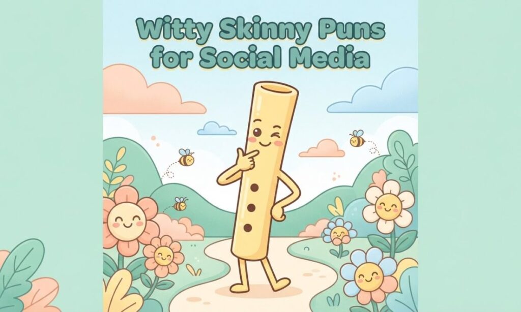 Witty Skinny Puns for Social Media