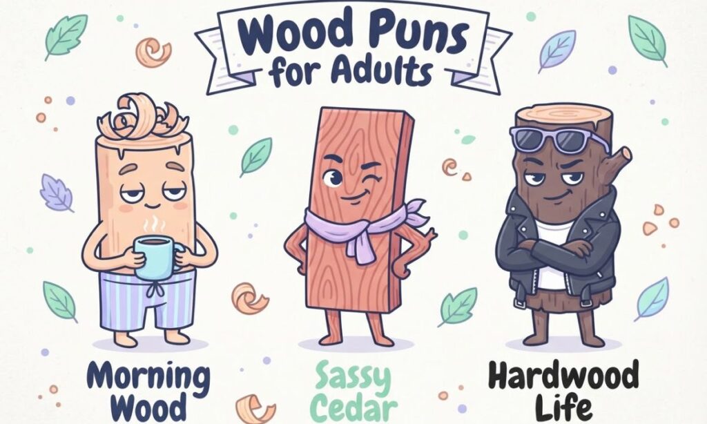 Wood Puns for Adults