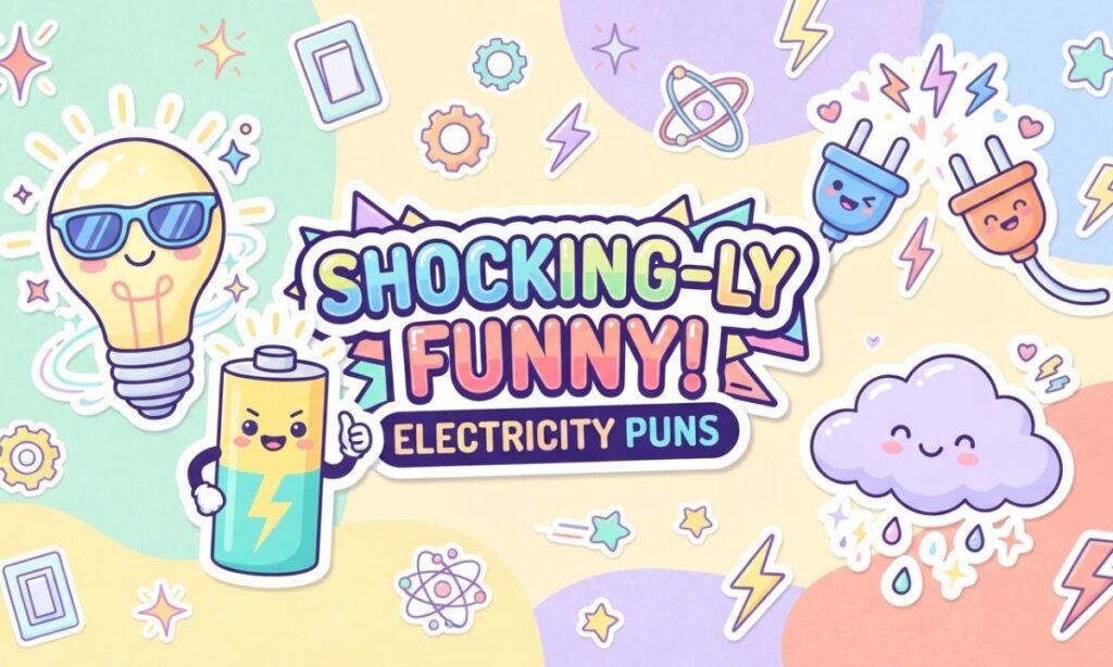299+ Electricity Puns That Are Shocking-ly Funny (Clever, Bright & Hilarious) 