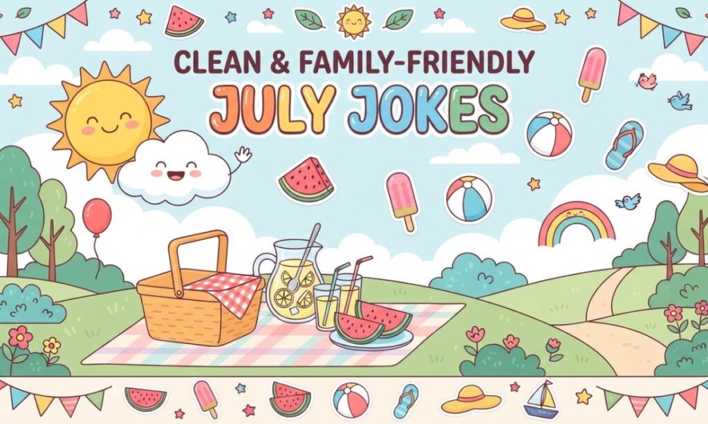 Clean and Family-Friendly July Jokes