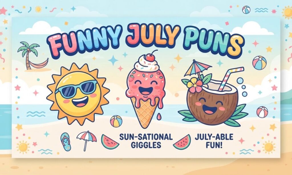 Funny July puns