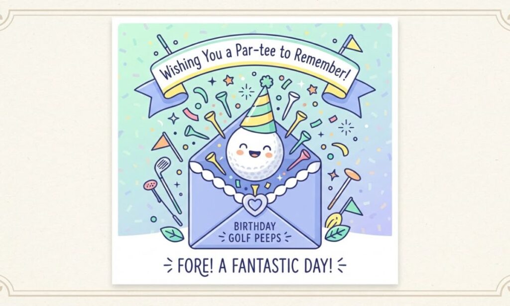 Golf Birthday Puns for Cards