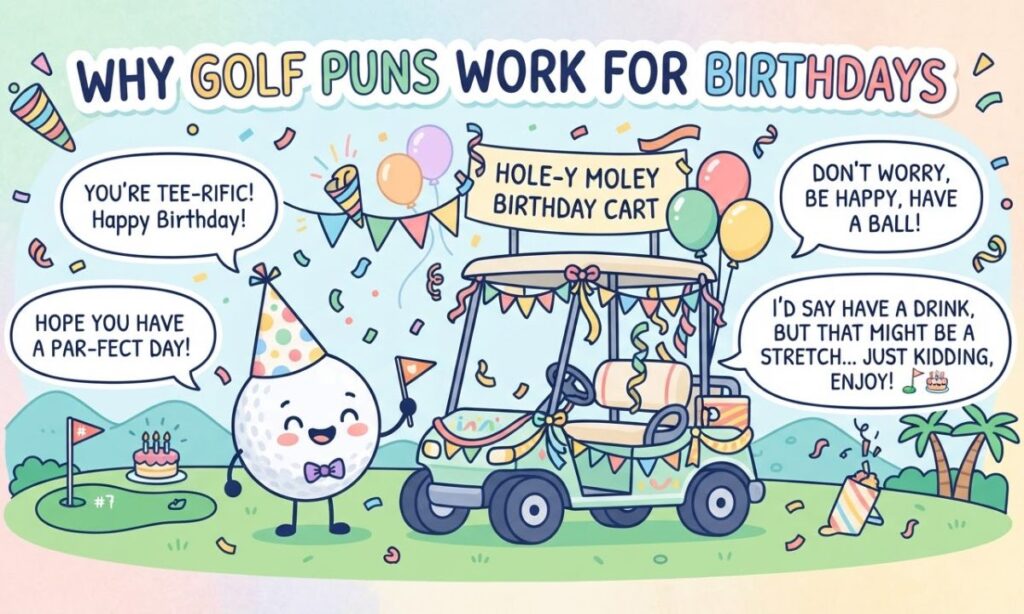 Golf Puns Work for Birthdays