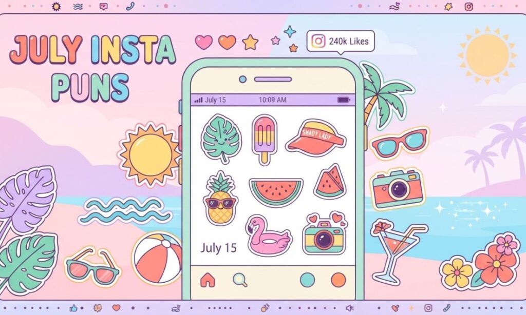 July Puns For Instagram
