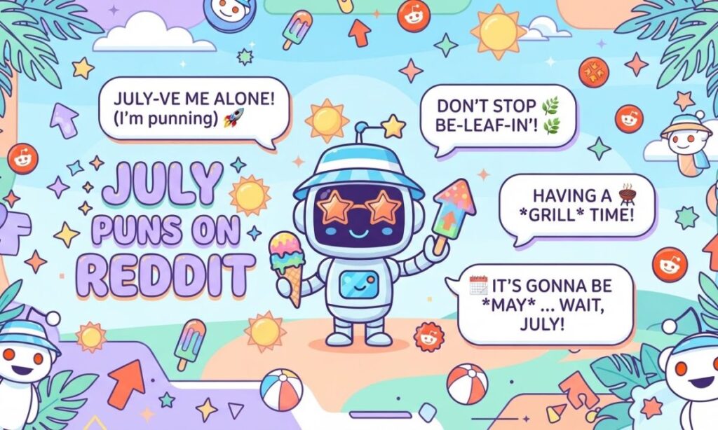 July Puns Reddit