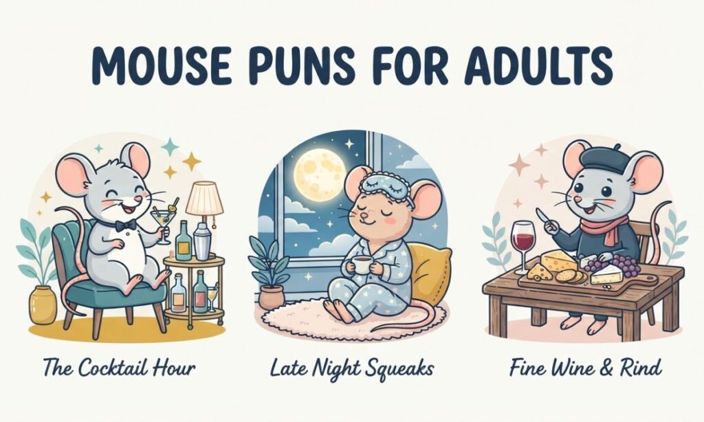 Mouse Puns for Adults