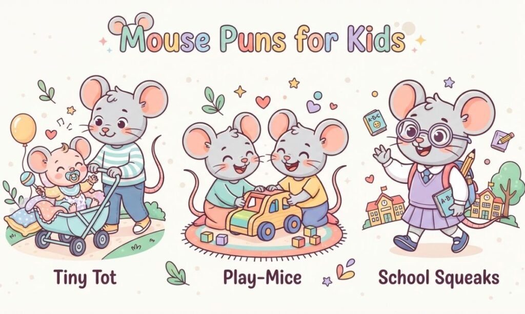 Mouse Puns for Kids