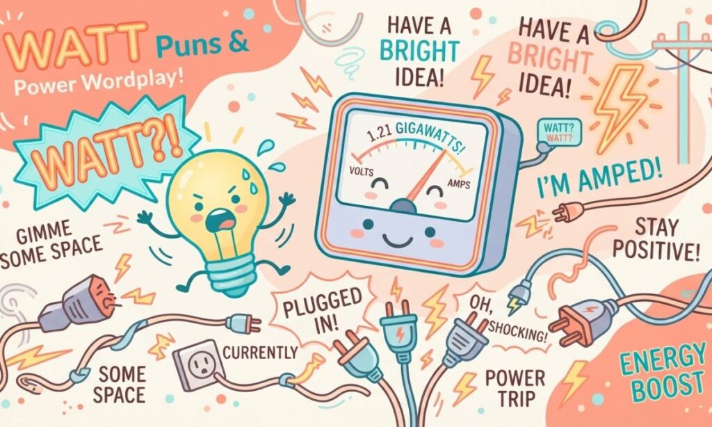 Watt Puns and Power Wordplay