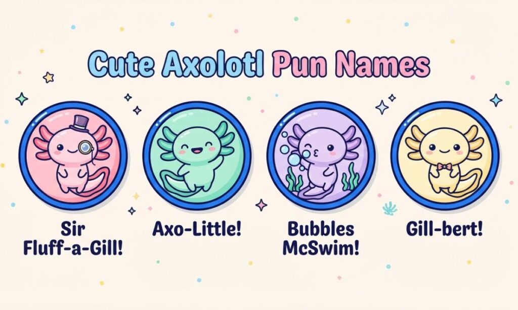 Axolotl Puns names