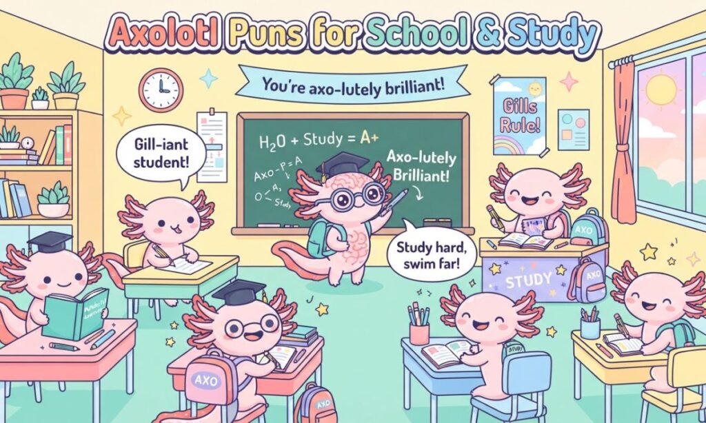 Axolotl Puns ss