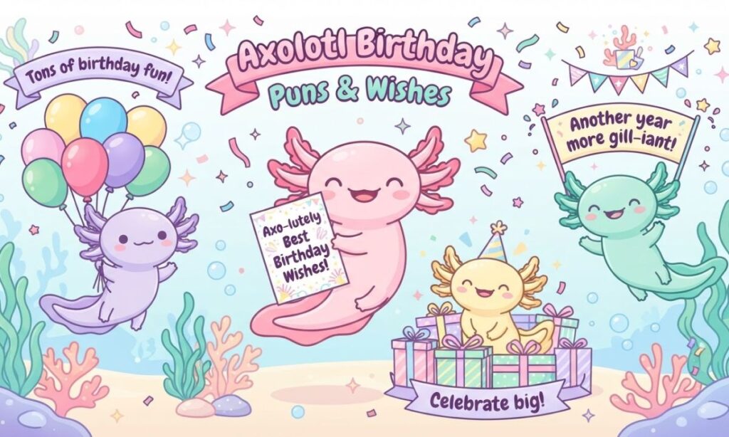Axolotl Puns wish