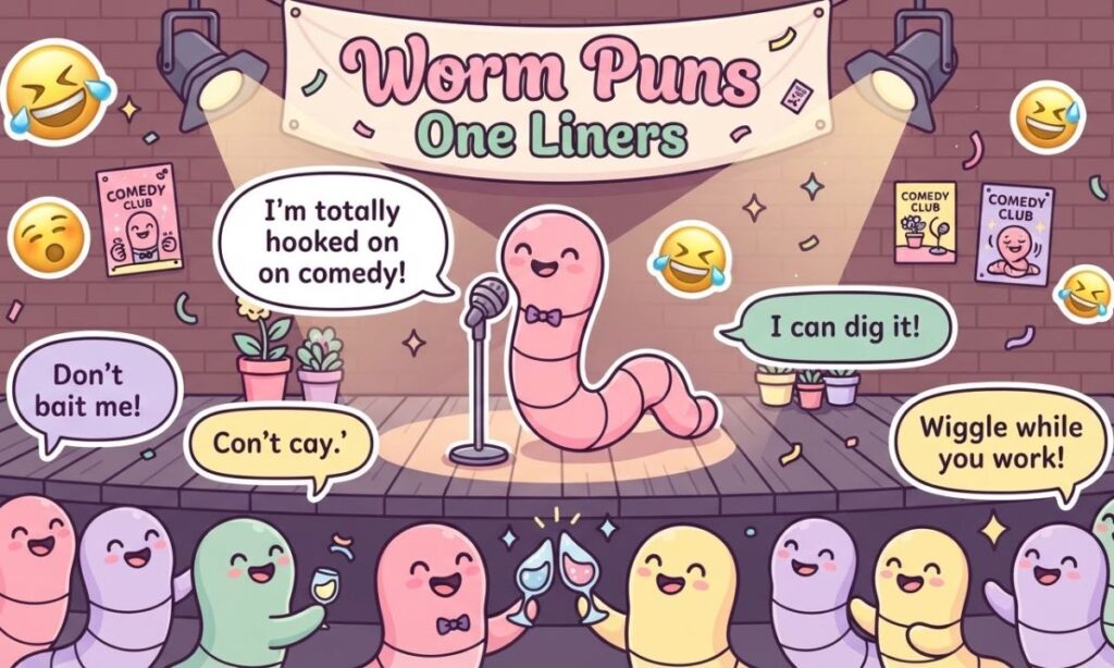 Worm Puns one